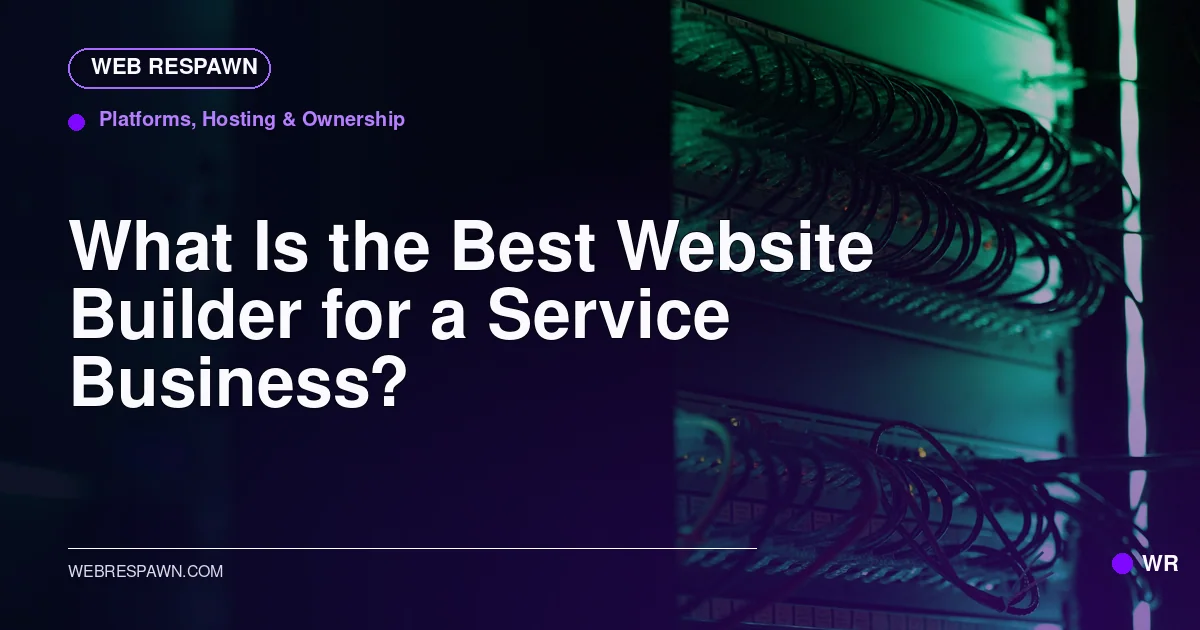 Web Respawn sharing image for /post/best-website-builder-for-a-service-business