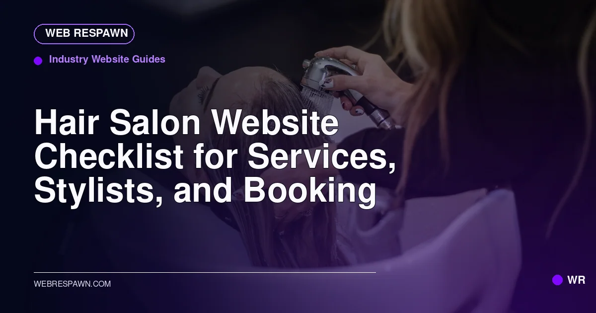 Web Respawn sharing image for /post/hair-salon-website-design-guide