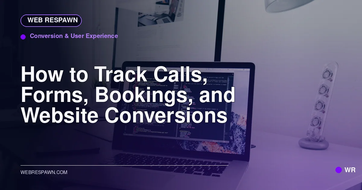 Web Respawn sharing image for /post/how-to-track-website-conversions