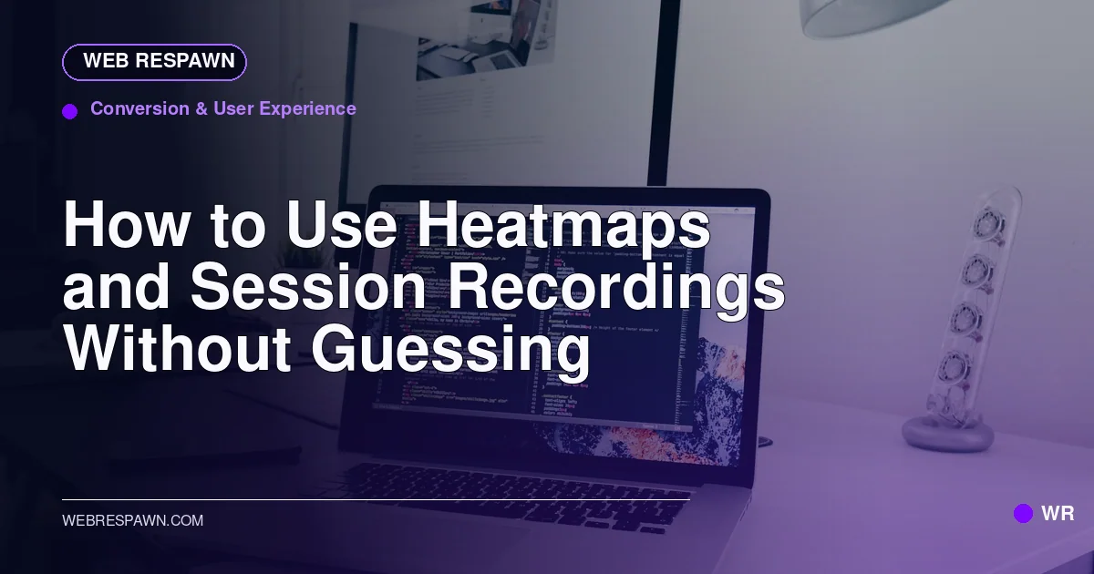 Web Respawn sharing image for /post/how-to-use-heatmaps-and-session-recordings