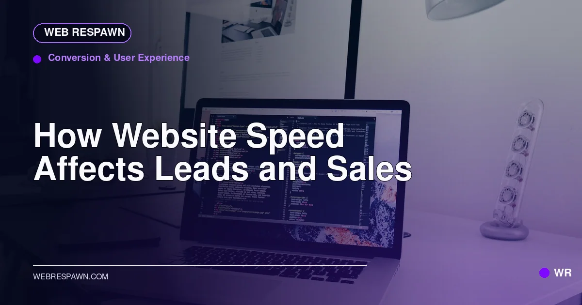 Web Respawn sharing image for /post/how-website-speed-affects-conversions