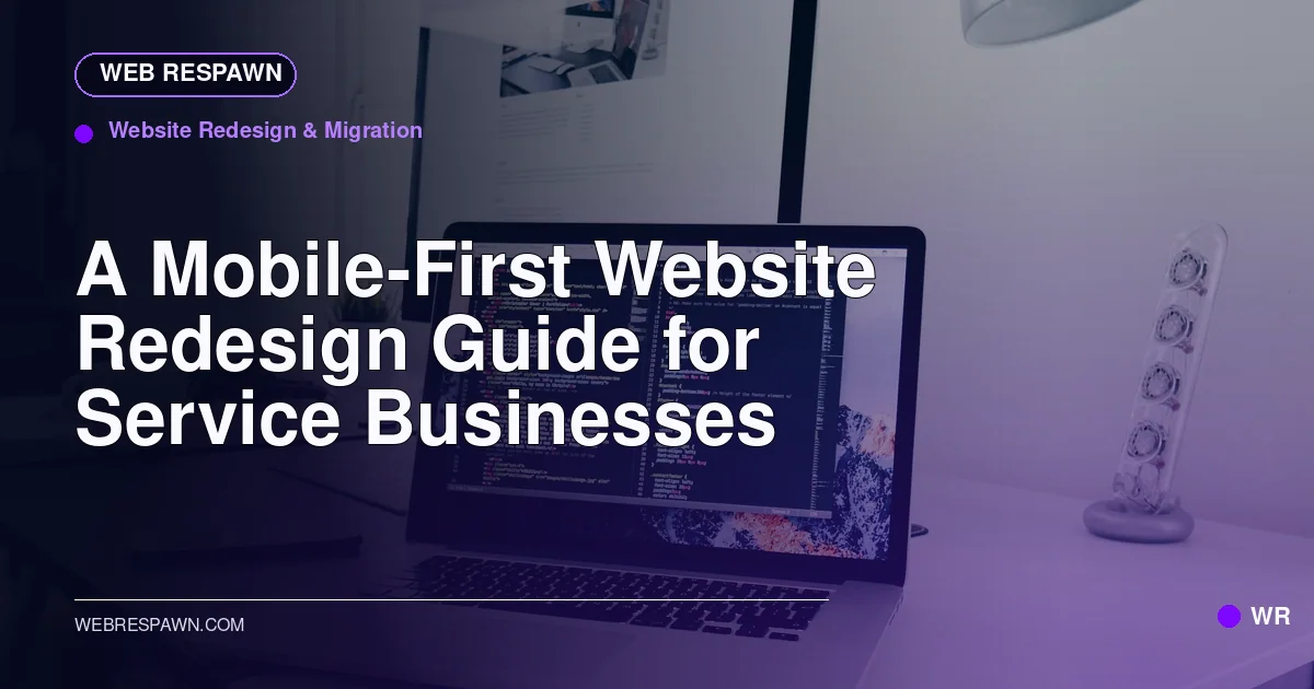 Web Respawn sharing image for /post/mobile-first-website-redesign-guide