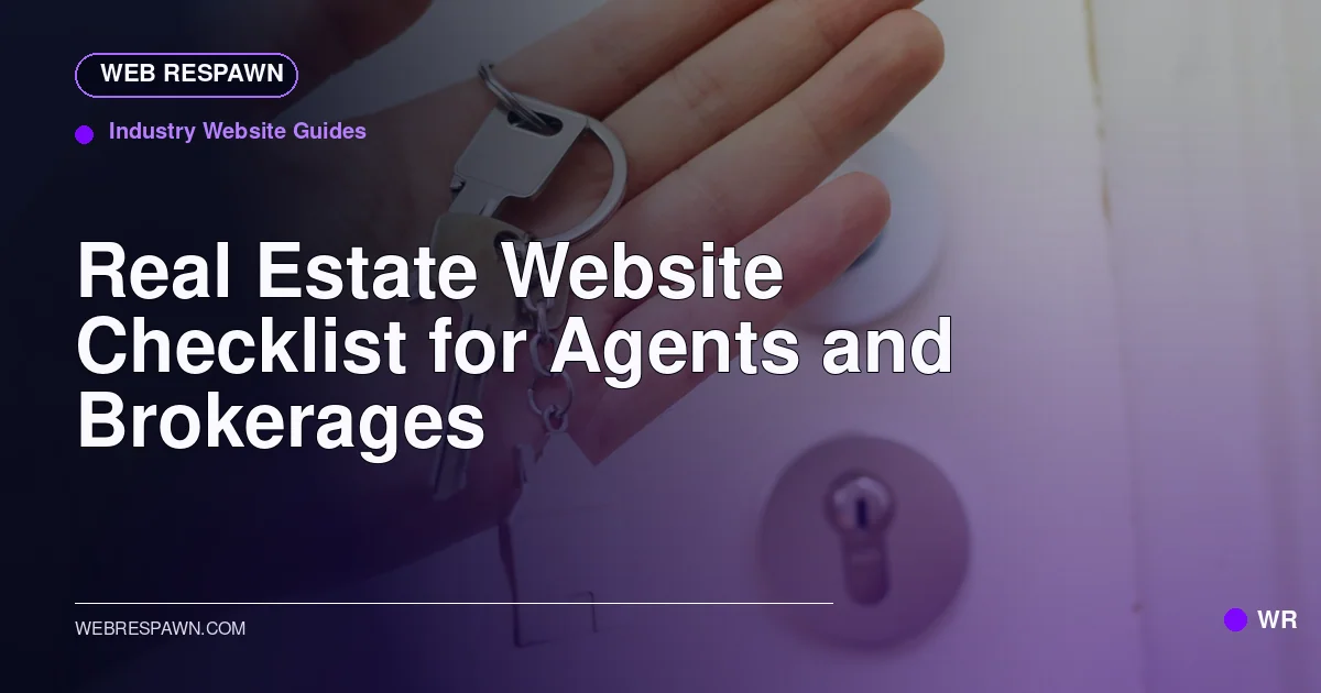 Web Respawn sharing image for /post/real-estate-website-design-guide