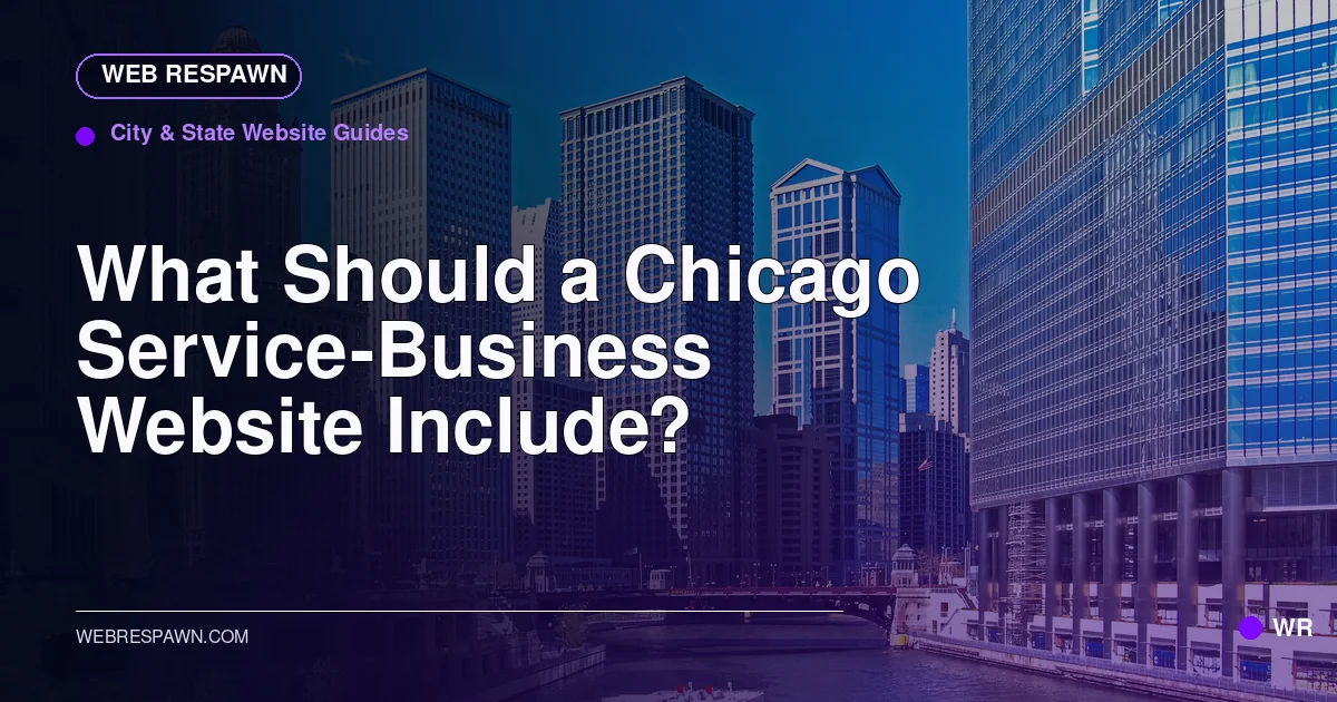 Web Respawn sharing image for /post/website-design-for-chicago-service-businesses