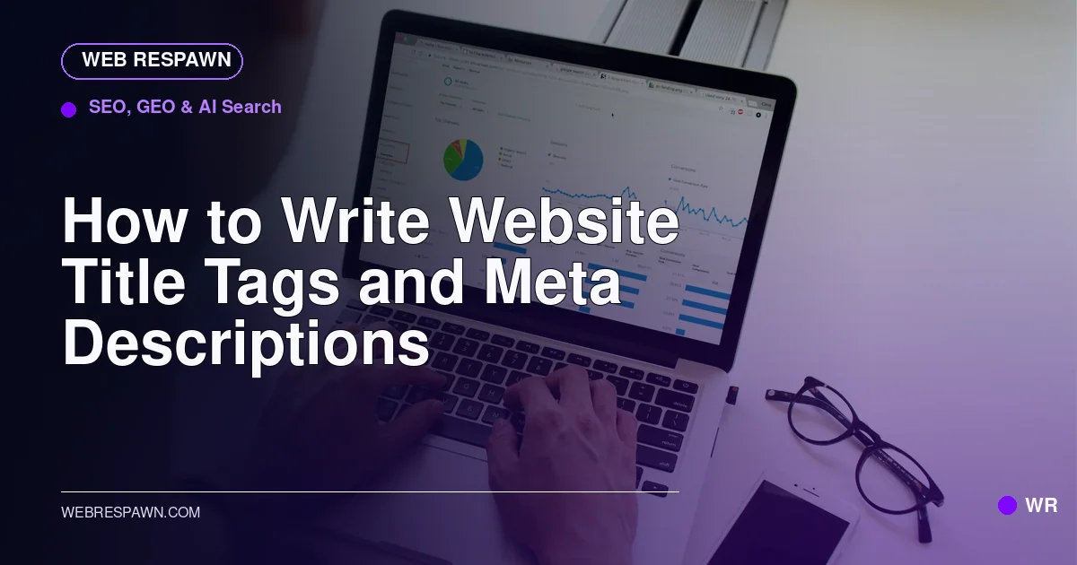 Web Respawn sharing image for /post/website-title-tags-and-meta-descriptions