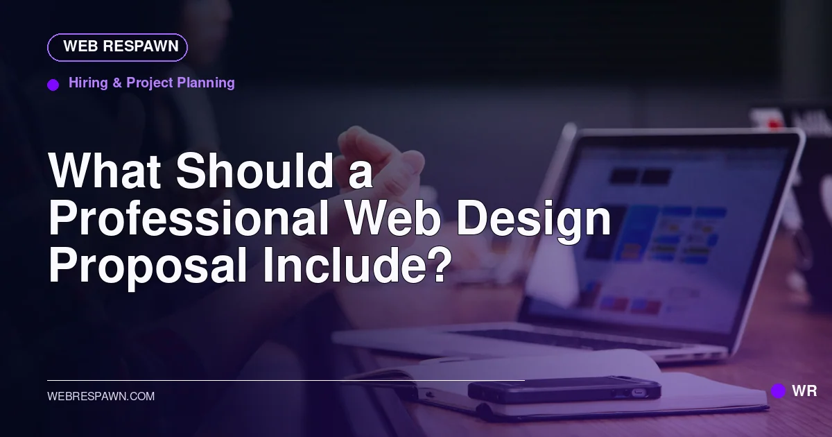 Web Respawn sharing image for /post/what-should-a-web-design-proposal-include