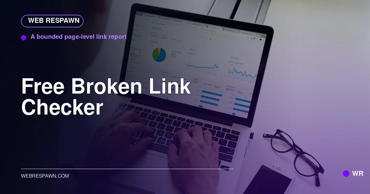 Web Respawn sharing image for /tools/broken-link-checker