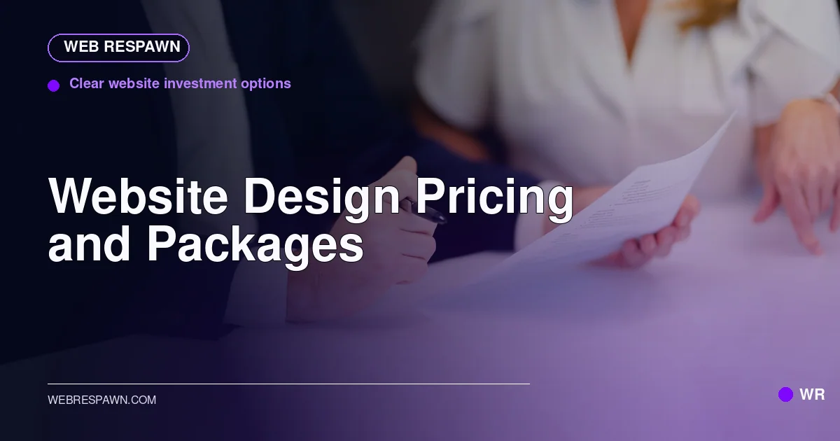 Web Respawn sharing image for /pricing
