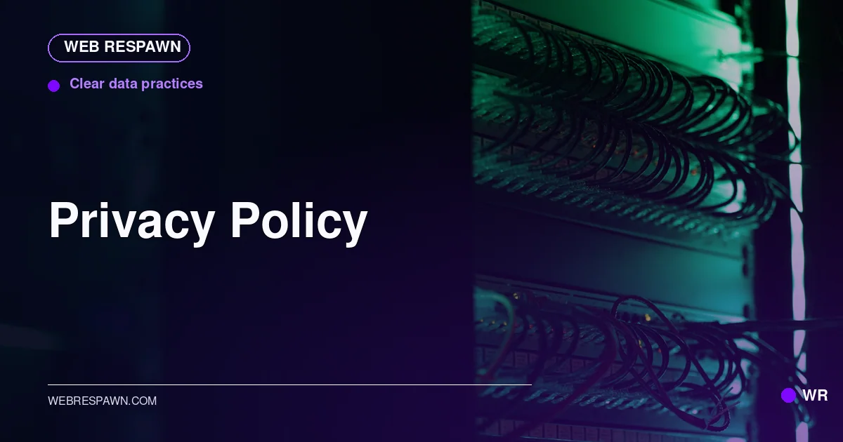Web Respawn sharing image for /privacy-policy