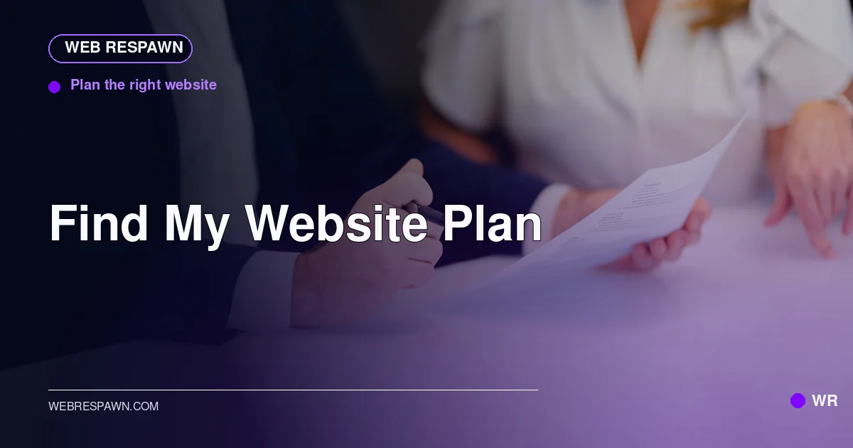 Web Respawn sharing image for /website-plan