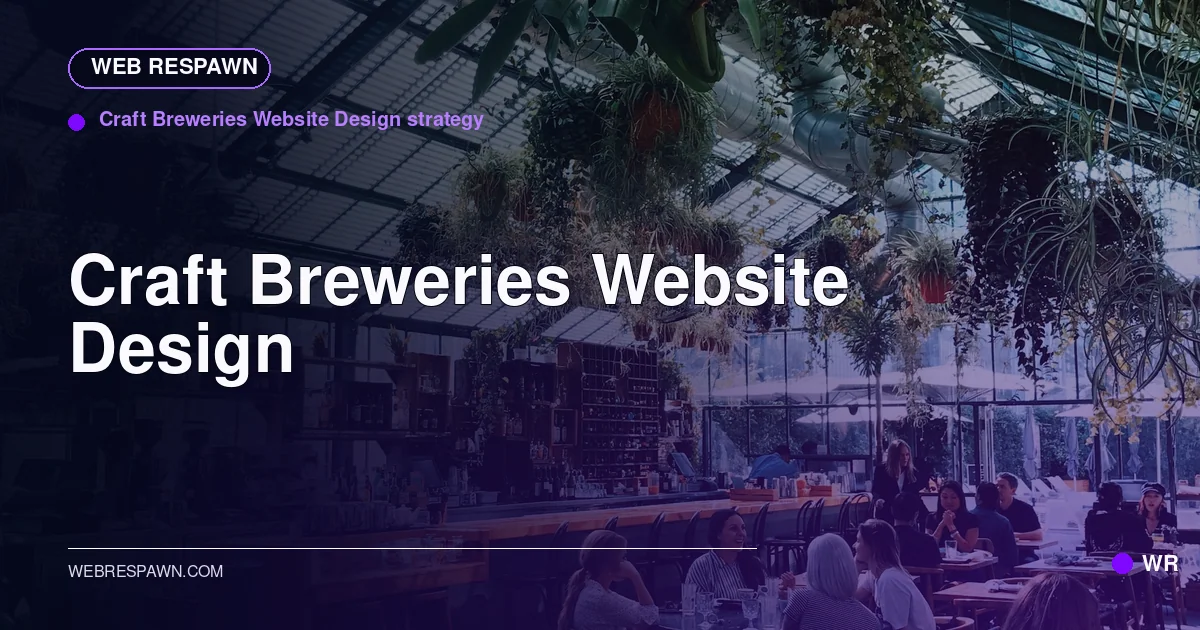 Web Respawn sharing image for /industries/brewery-website-design