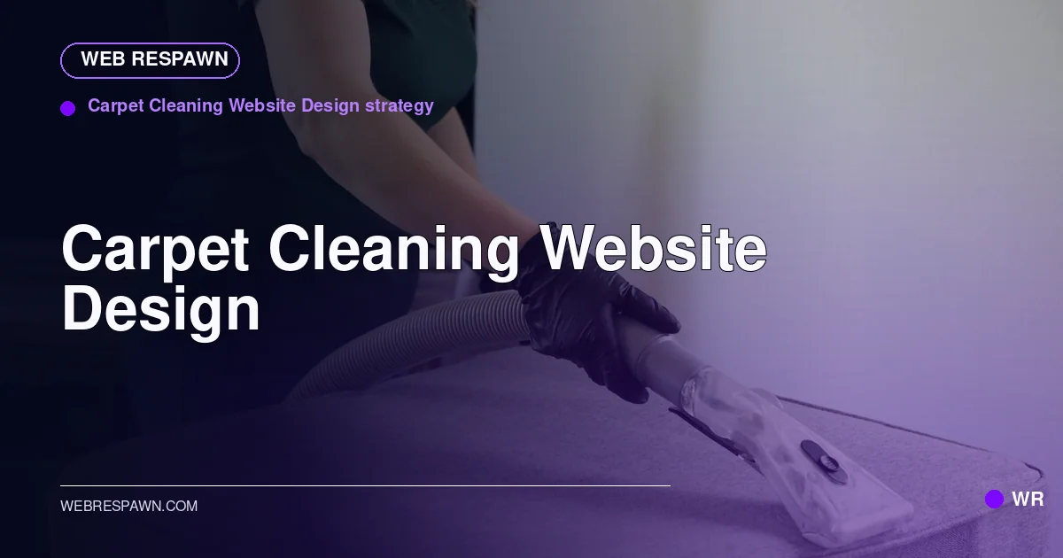 Web Respawn sharing image for /industries/carpet-cleaning-website-design