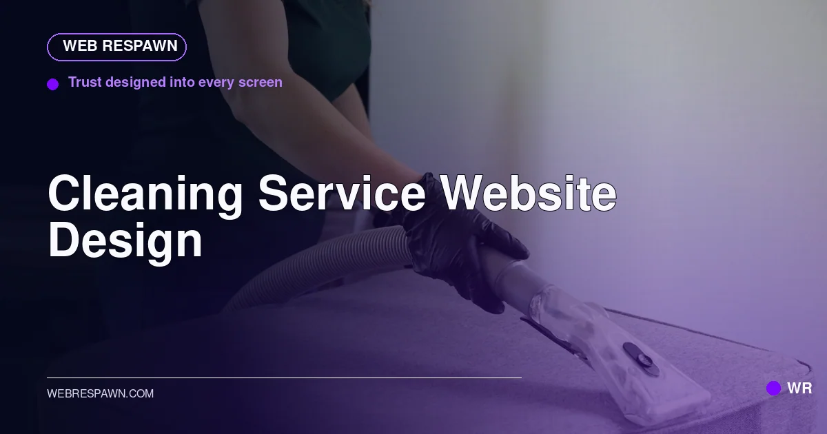 Web Respawn sharing image for /industries/cleaning-service-website-design
