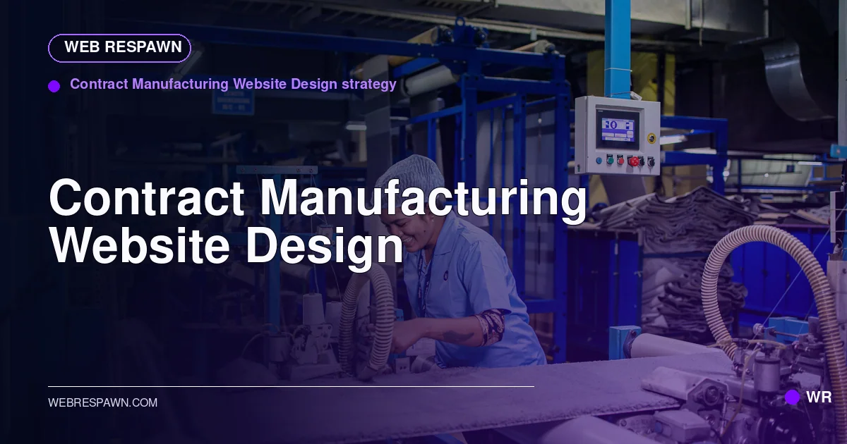 Web Respawn sharing image for /industries/contract-manufacturer-website-design
