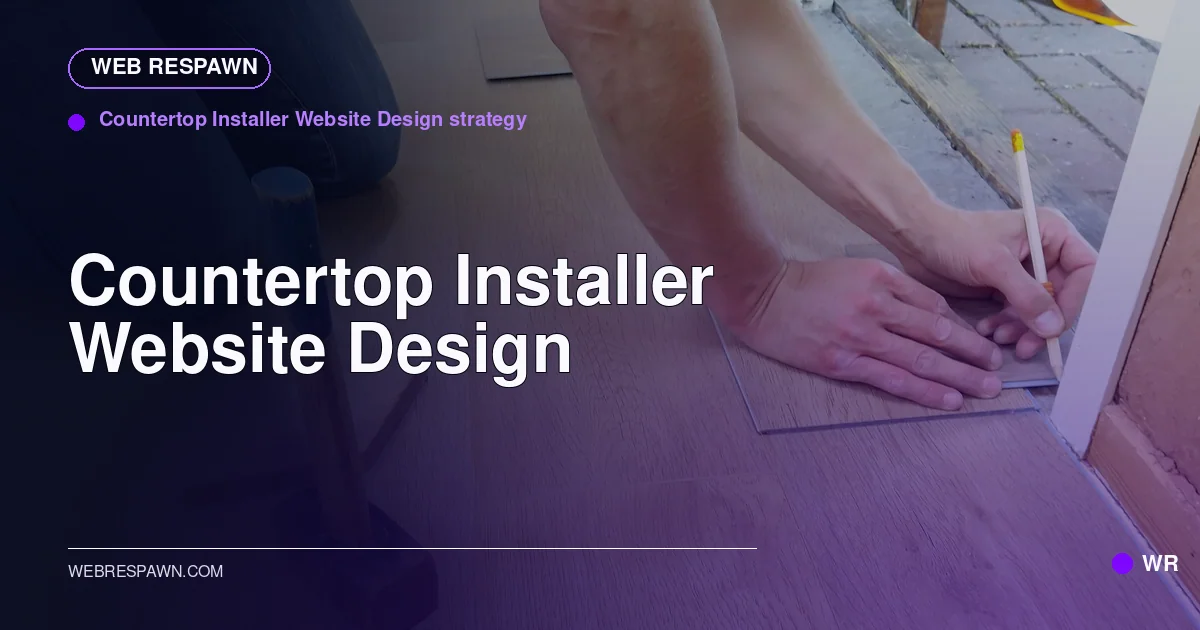Web Respawn sharing image for /industries/countertop-installer-website-design