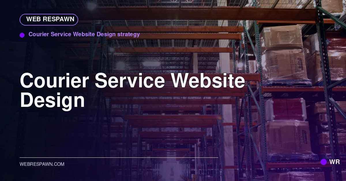 Web Respawn sharing image for /industries/courier-service-website-design