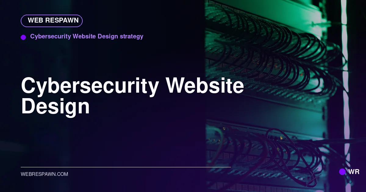 Web Respawn sharing image for /industries/cybersecurity-company-website-design
