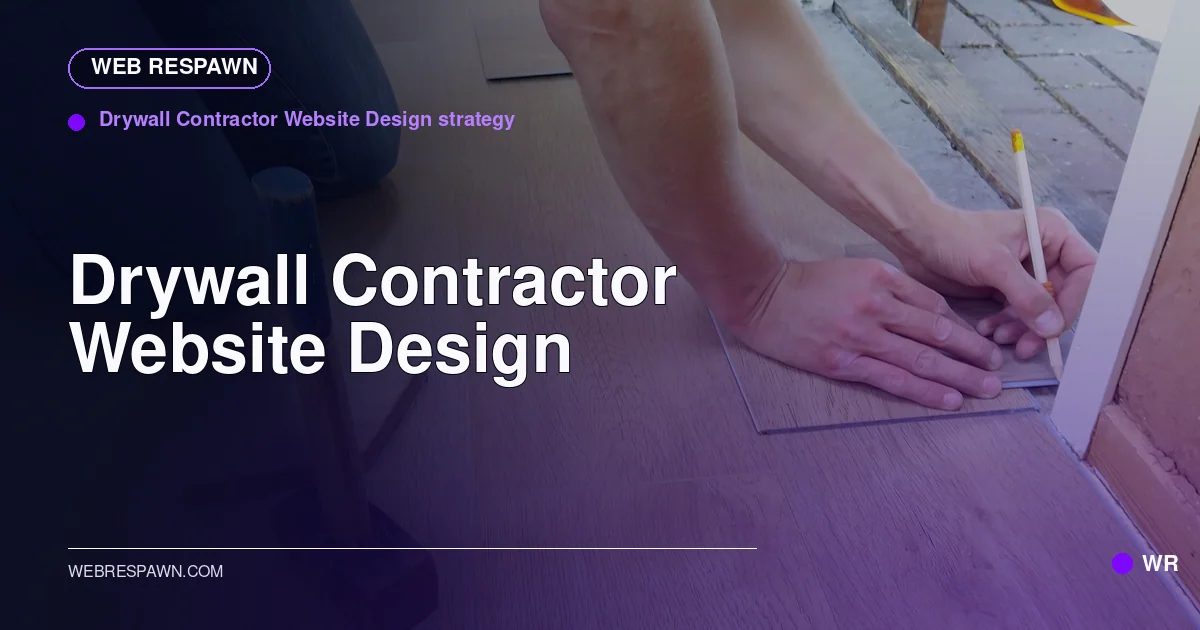 Web Respawn sharing image for /industries/drywall-contractor-website-design