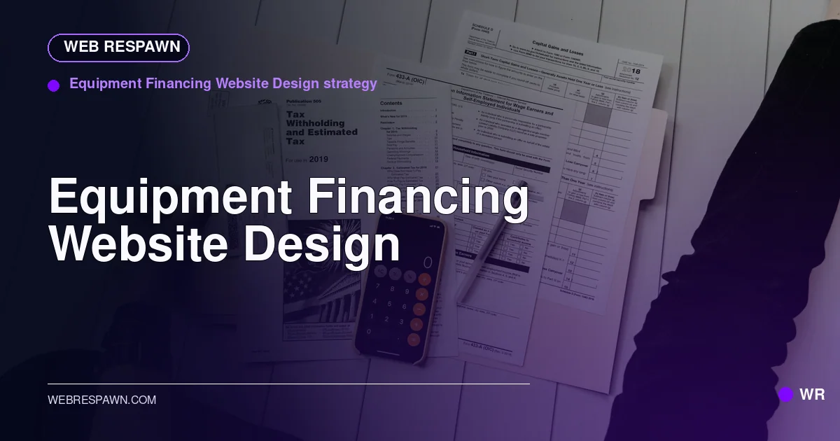 Web Respawn sharing image for /industries/equipment-financing-website-design