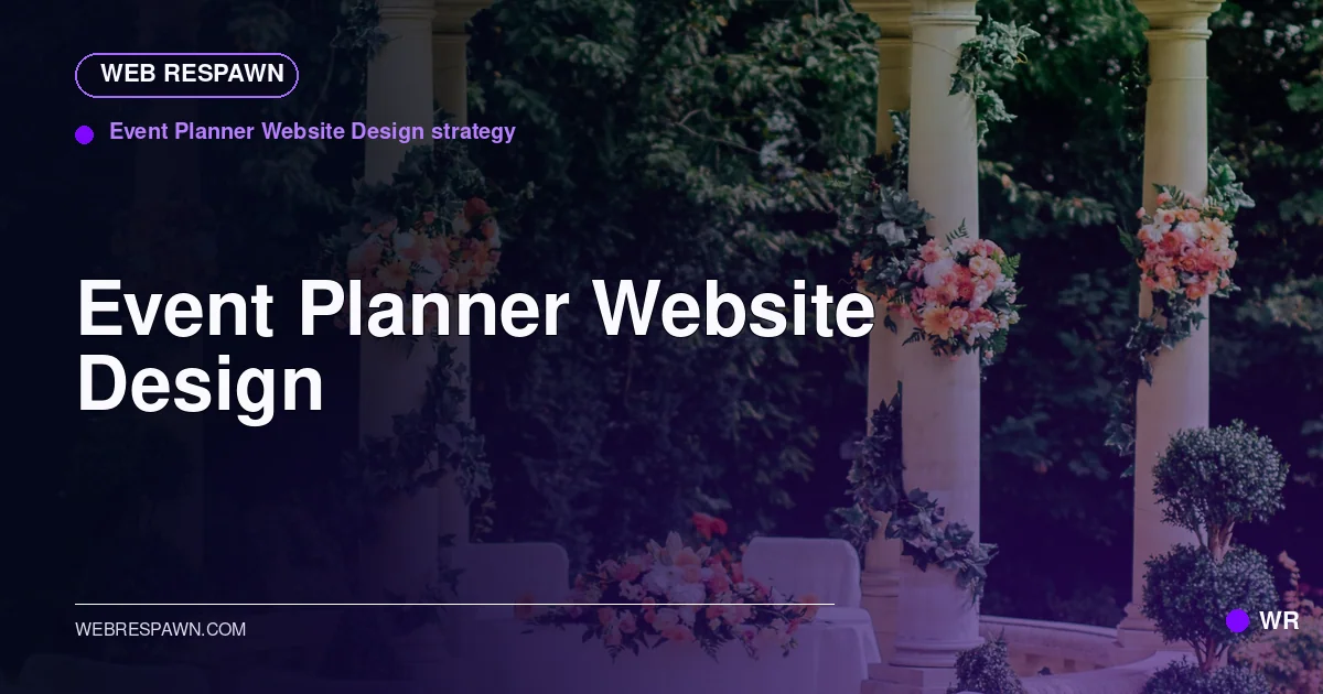 Web Respawn sharing image for /industries/event-planner-website-design
