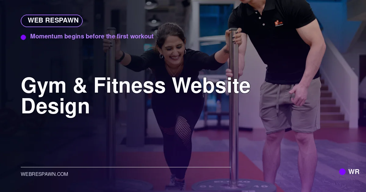 Web Respawn sharing image for /industries/fitness-gym-website-design