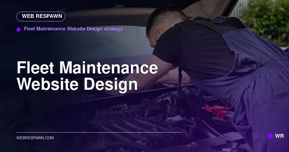 Web Respawn sharing image for /industries/fleet-maintenance-company-website-design