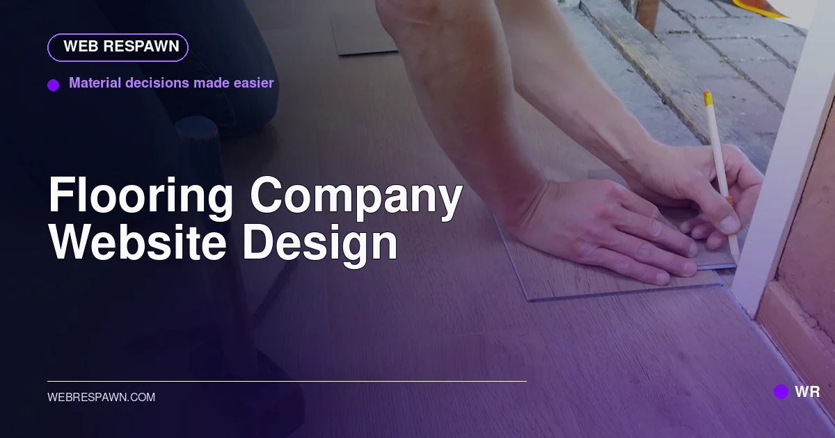Web Respawn sharing image for /industries/flooring-company-website-design