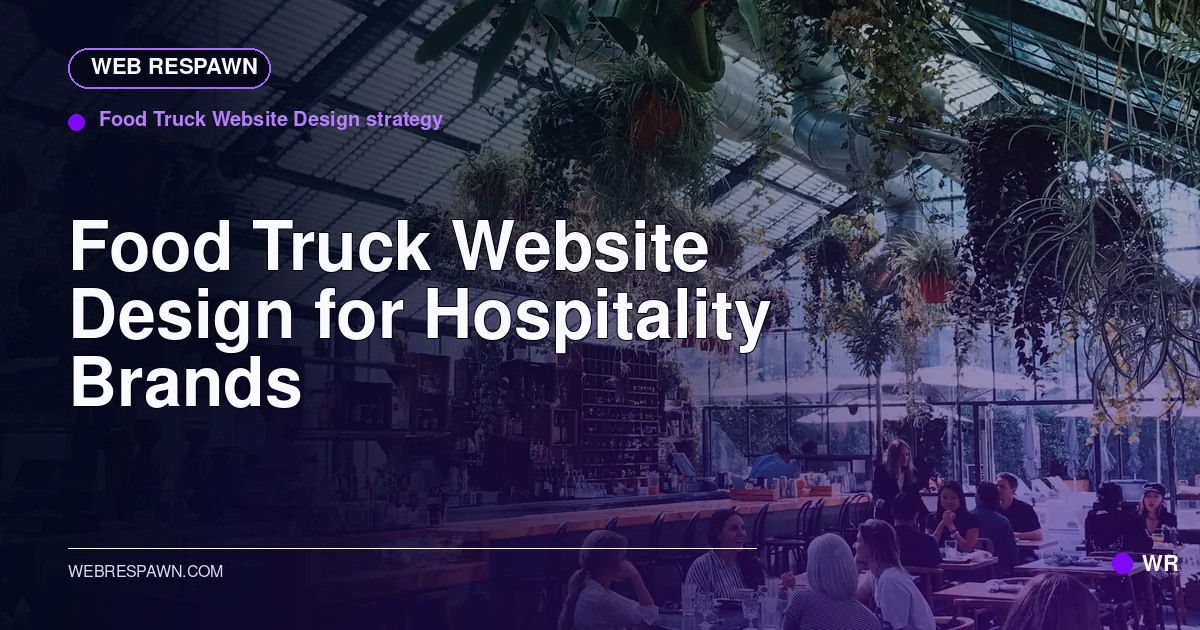 Web Respawn sharing image for /industries/food-truck-website-design