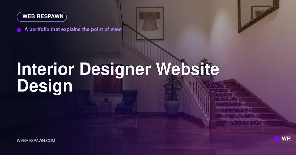 Web Respawn sharing image for /industries/interior-designer-website-design