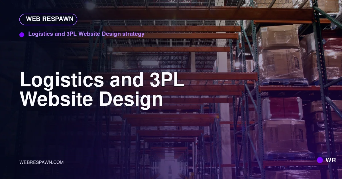 Web Respawn sharing image for /industries/logistics-3pl-company-website-design