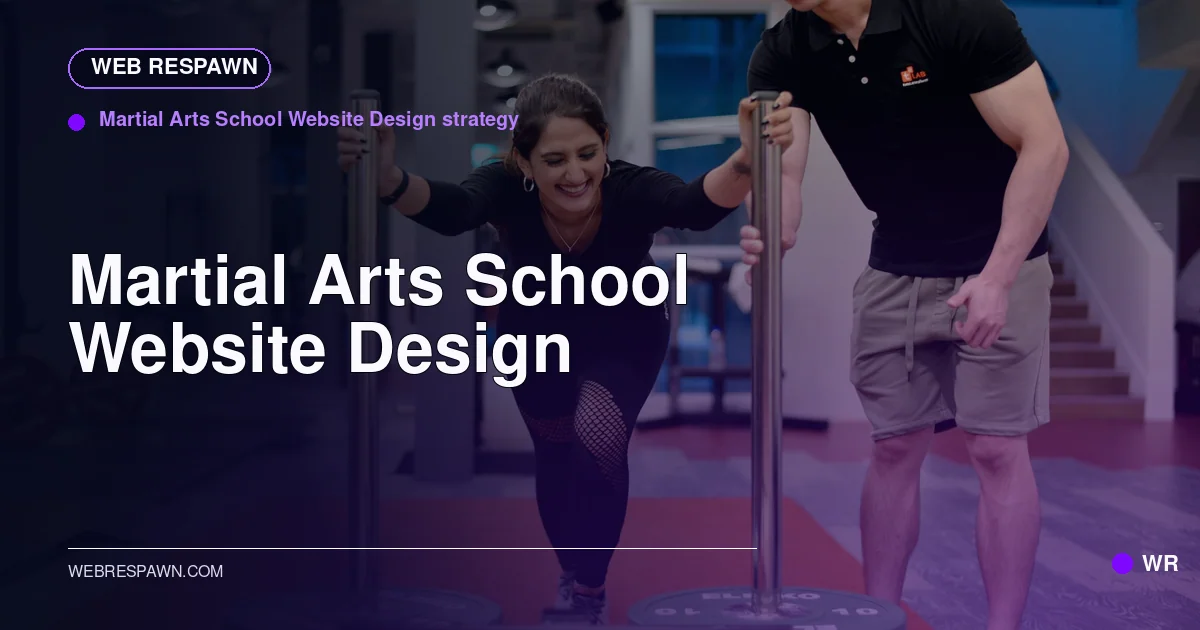 Web Respawn sharing image for /industries/martial-arts-school-website-design