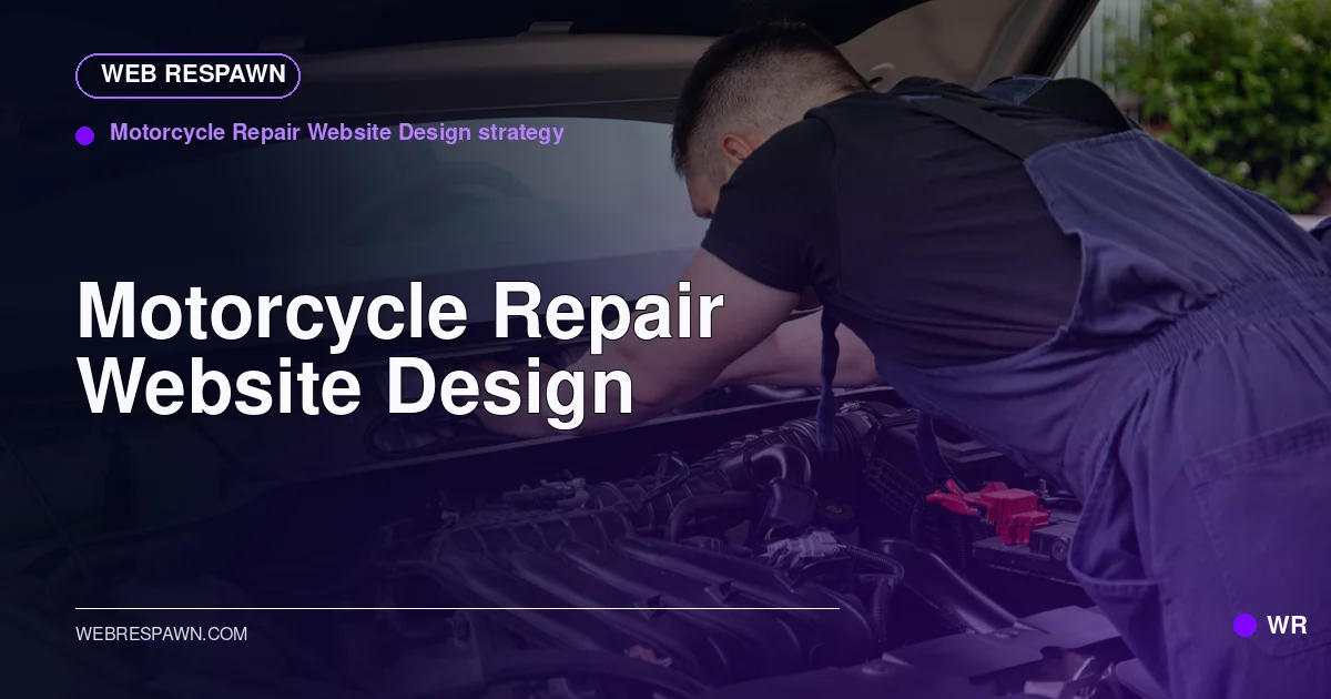 Web Respawn sharing image for /industries/motorcycle-repair-shop-website-design
