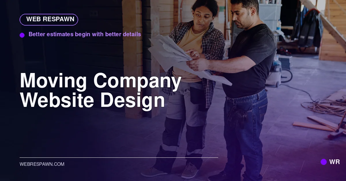 Web Respawn sharing image for /industries/moving-company-website-design