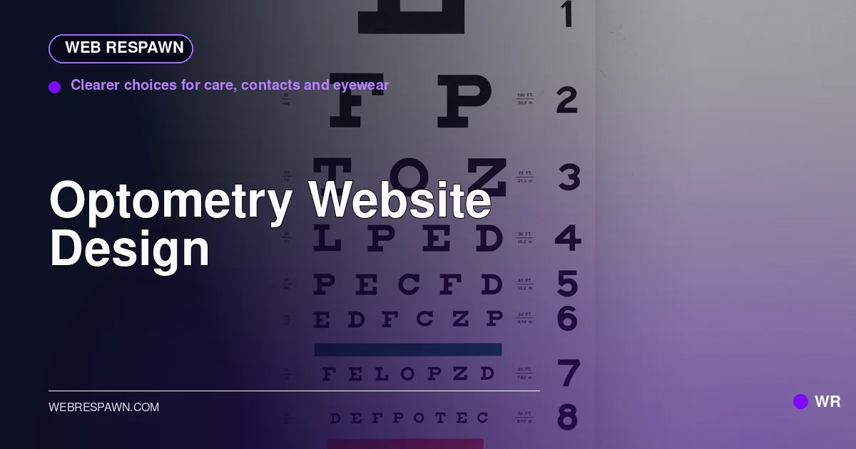 Web Respawn sharing image for /industries/optometry-website-design