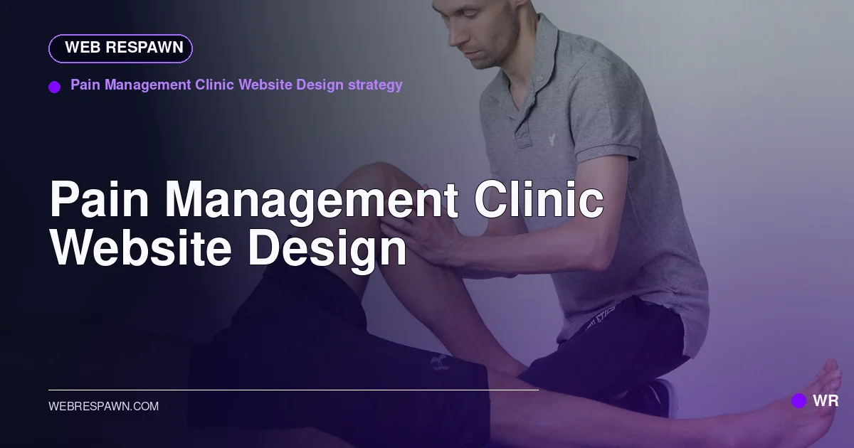 Web Respawn sharing image for /industries/pain-management-clinic-website-design