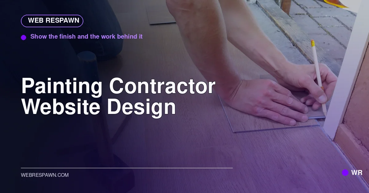 Web Respawn sharing image for /industries/painting-contractor-website-design