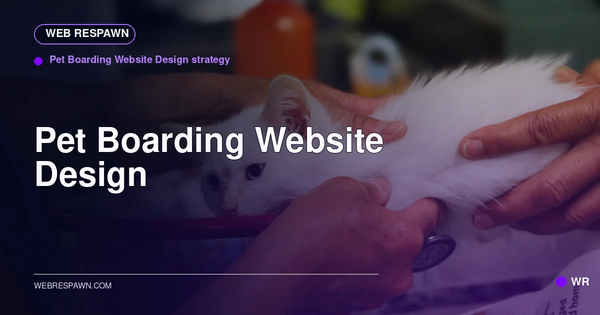 Web Respawn sharing image for /industries/pet-boarding-daycare-website-design