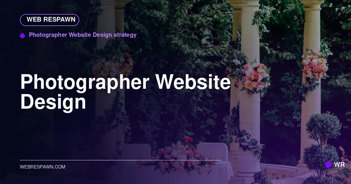Web Respawn sharing image for /industries/photographer-website-design