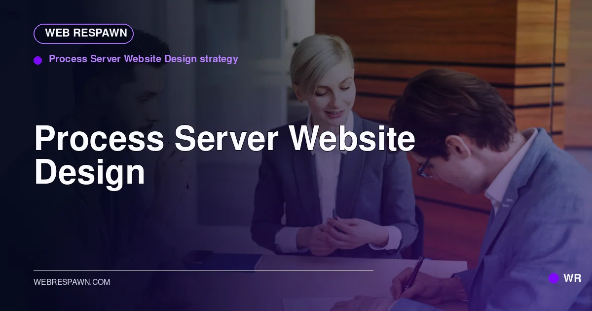 Web Respawn sharing image for /industries/process-server-website-design