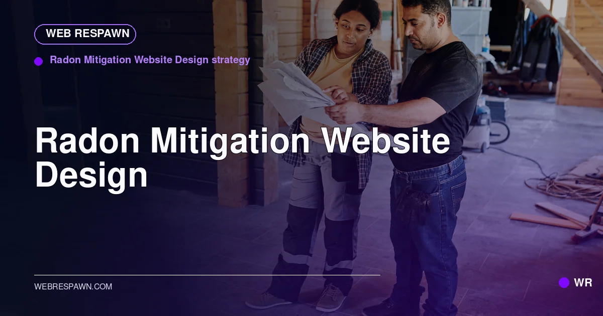Web Respawn sharing image for /industries/radon-mitigation-website-design