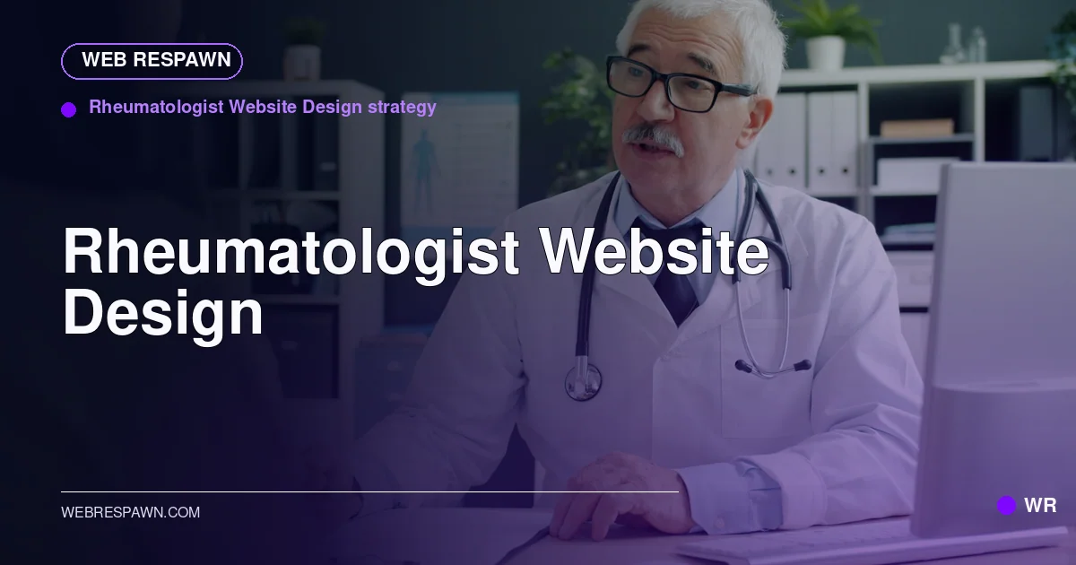Web Respawn sharing image for /industries/rheumatologist-website-design