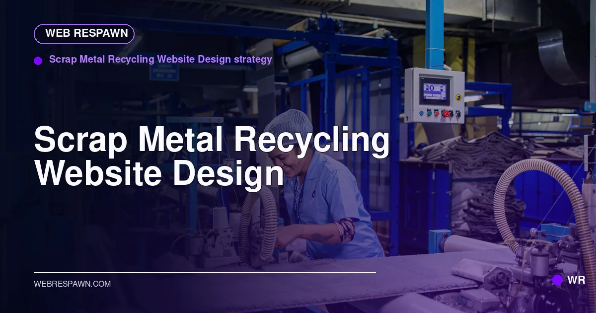 Web Respawn sharing image for /industries/scrap-metal-recycling-website-design