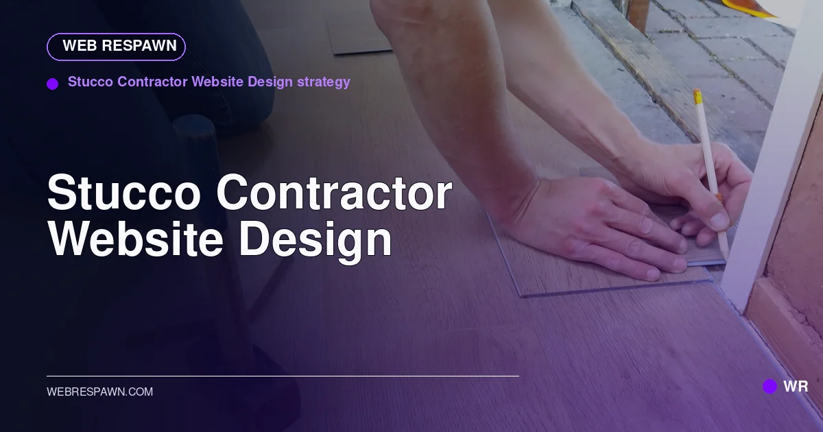 Web Respawn sharing image for /industries/stucco-contractor-website-design