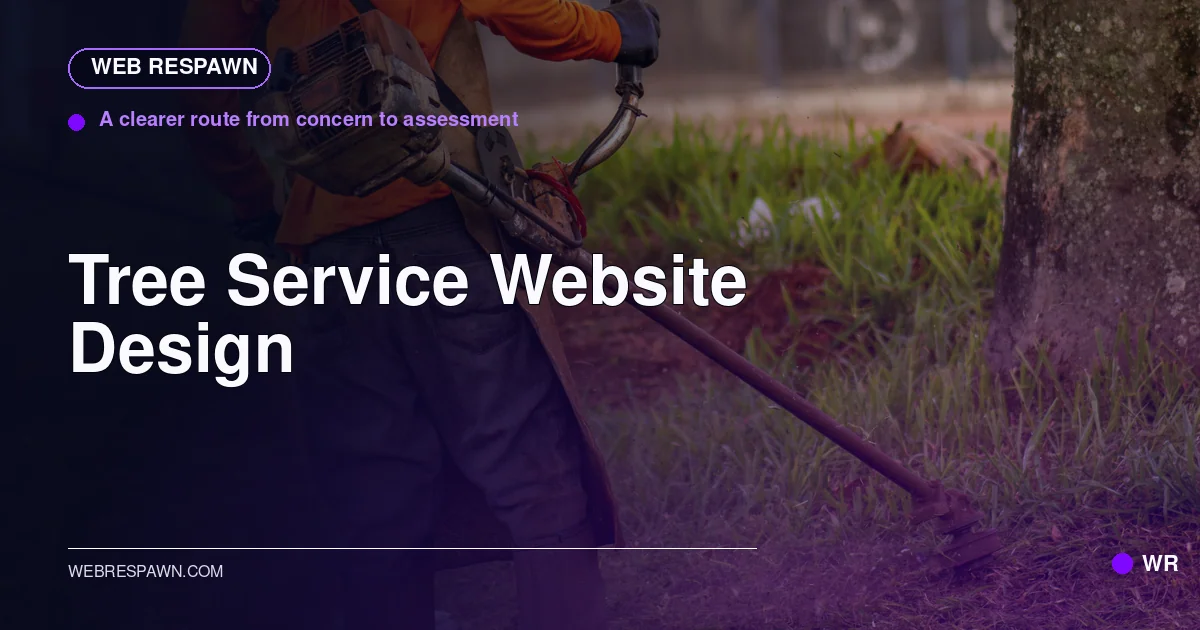 Web Respawn sharing image for /industries/tree-service-website-design
