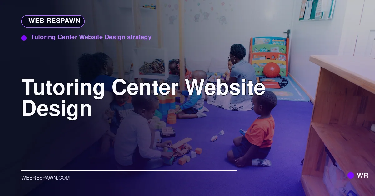 Web Respawn sharing image for /industries/tutoring-center-website-design