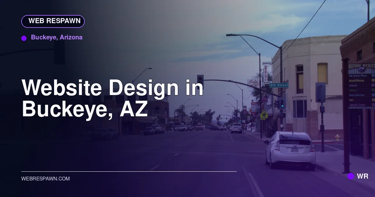 Web Respawn sharing image for /locations/arizona/best-website-design-in-buckeye-az