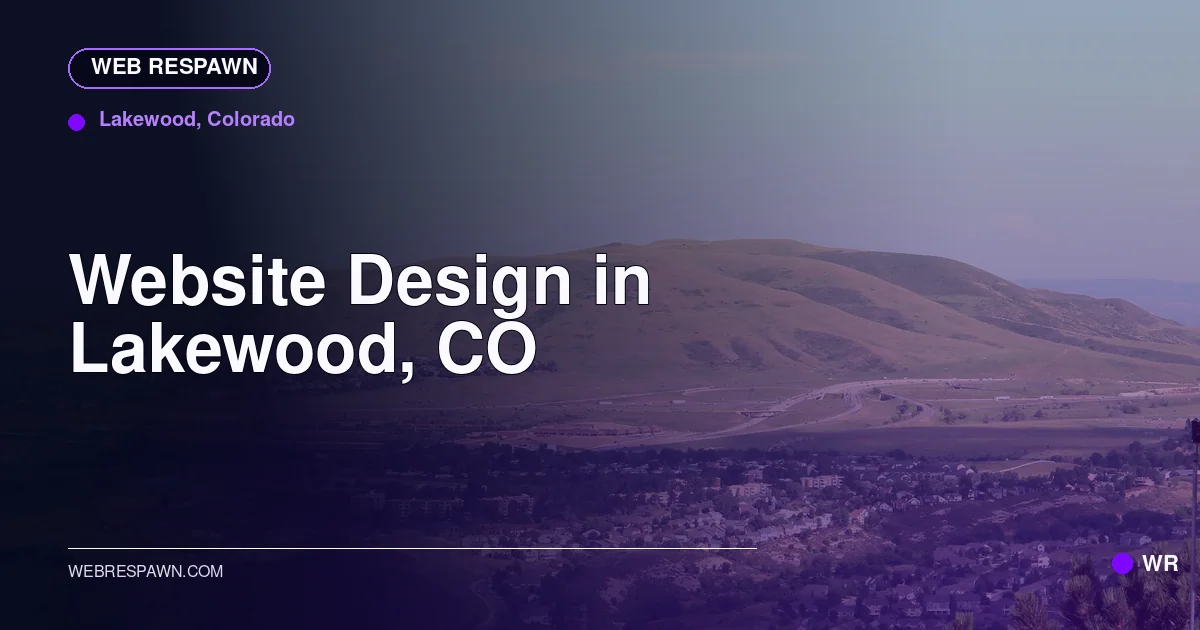 Web Respawn sharing image for /locations/colorado/best-website-design-in-lakewood-co