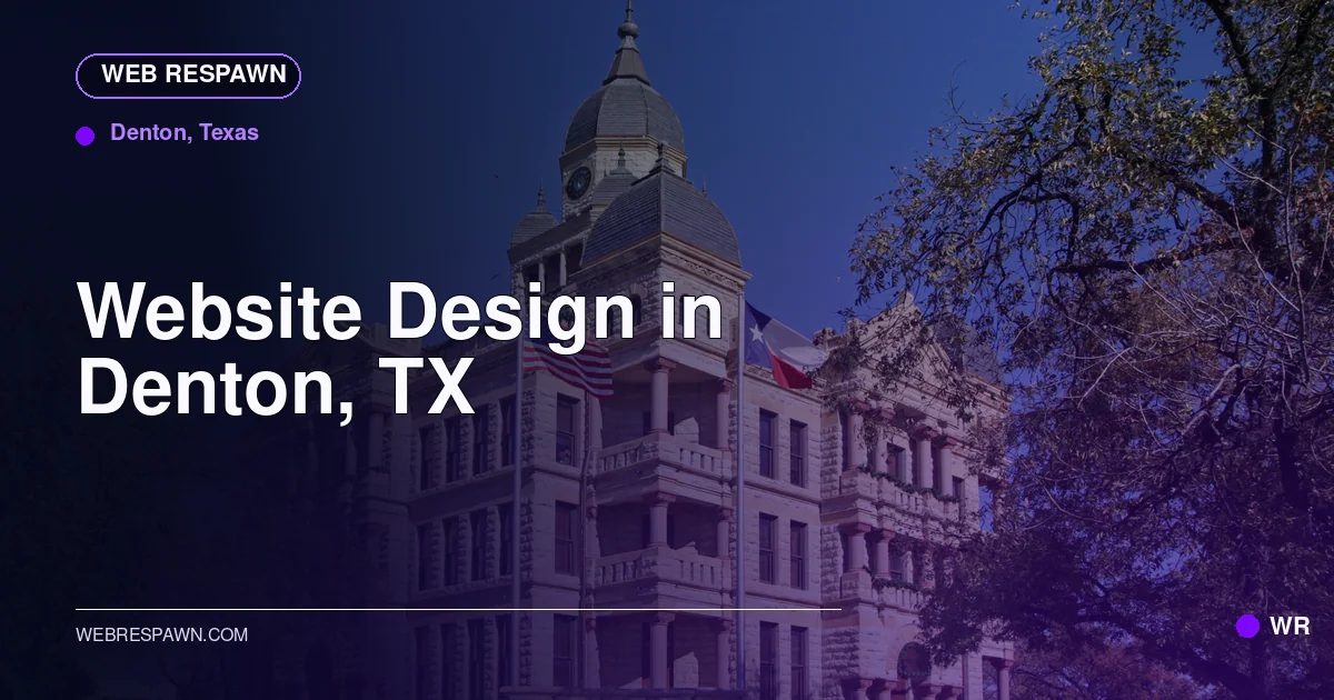 Web Respawn sharing image for /locations/texas/best-website-design-in-denton-tx