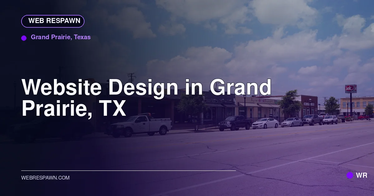 Web Respawn sharing image for /locations/texas/best-website-design-in-grand-prairie-tx