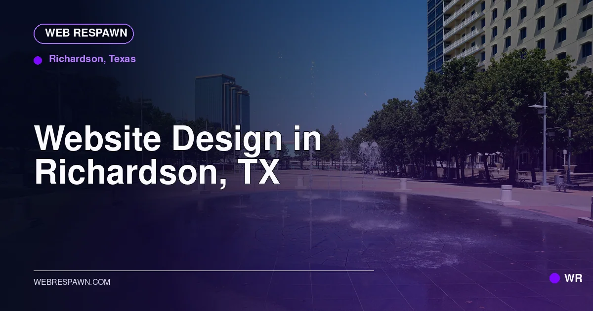 Web Respawn sharing image for /locations/texas/best-website-design-in-richardson-tx
